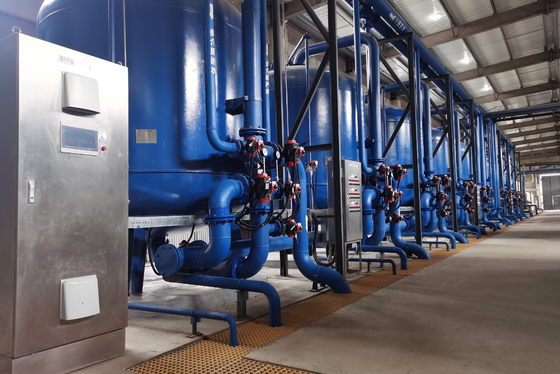 Beli Filter Air Besi Manganese Industri Pengolahan Air Desain Filter Multilayer pembuatan online