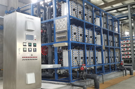 Beli Skid dipasang Operasi otomatis Peralatan EDI Sistem pengolahan air untuk pemurnian pembuatan online