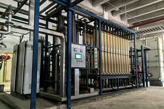 Peralatan Ultrafiltrasi Industri Sistem Filtrasi Uf Dengan Siklus Filtrasi yang Bisa Disesuaikan