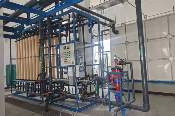 Sistem Pengolahan Air Ultrafiltrasi Aliran Besar Untuk Industri Makanan dan Minuman