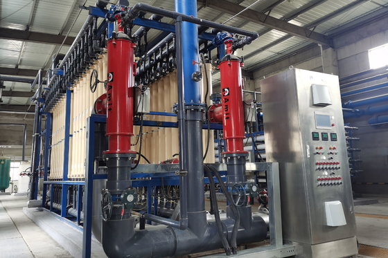 UF Teknologi Ultrafiltrasi Peralatan Filtrasi Air Dengan Siklus Backwash 30-60s