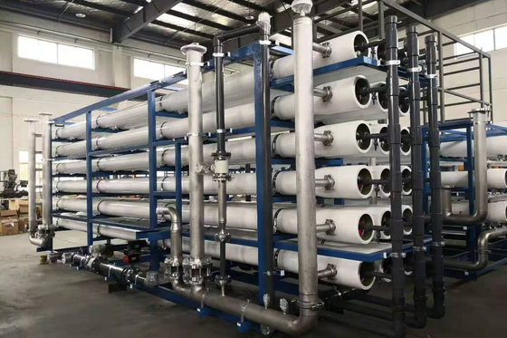 Unit Osmosis Reverse Industri Dua Tahap Sistem RO Pemantauan Waktu Nyata